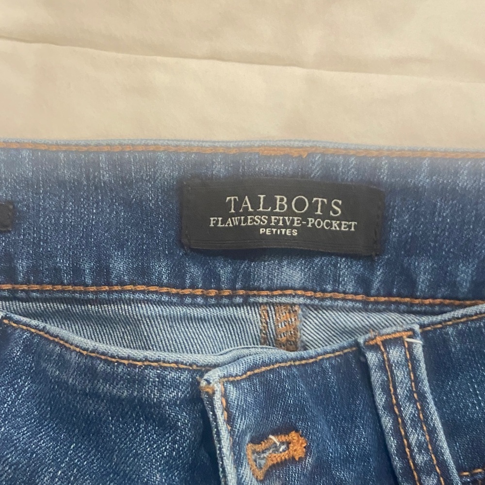 Talbots Classic Blue Denim Jeans